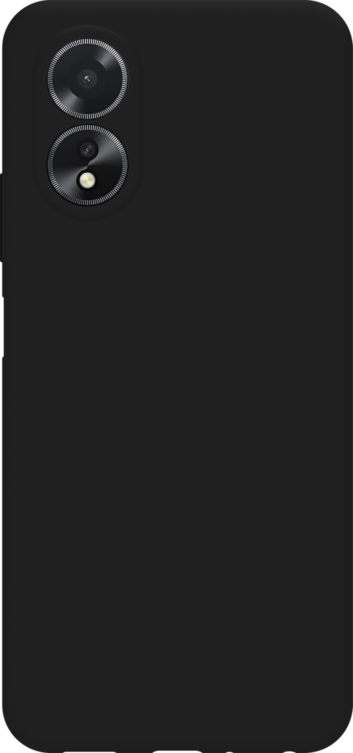 Just in Case Soft Design Oppo A38 4G / A18 4G Back Cover Zwart Main Image