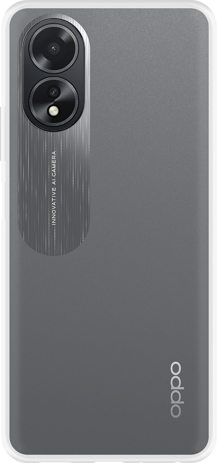 Just in Case Soft Design Oppo A38 4G / A18 4G Back Cover Transparant Main Image