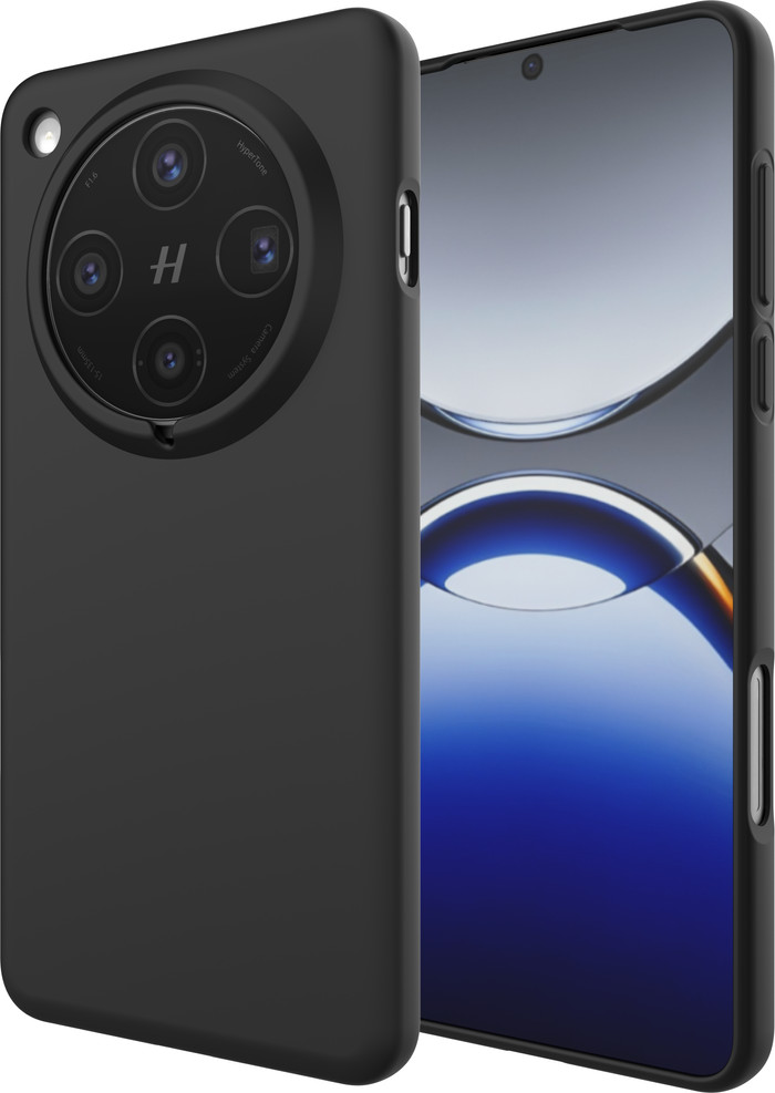 OPPO Find X8 Pro 512GB Zwart 5G + Just in Case Back Cover Zwart rechterkant