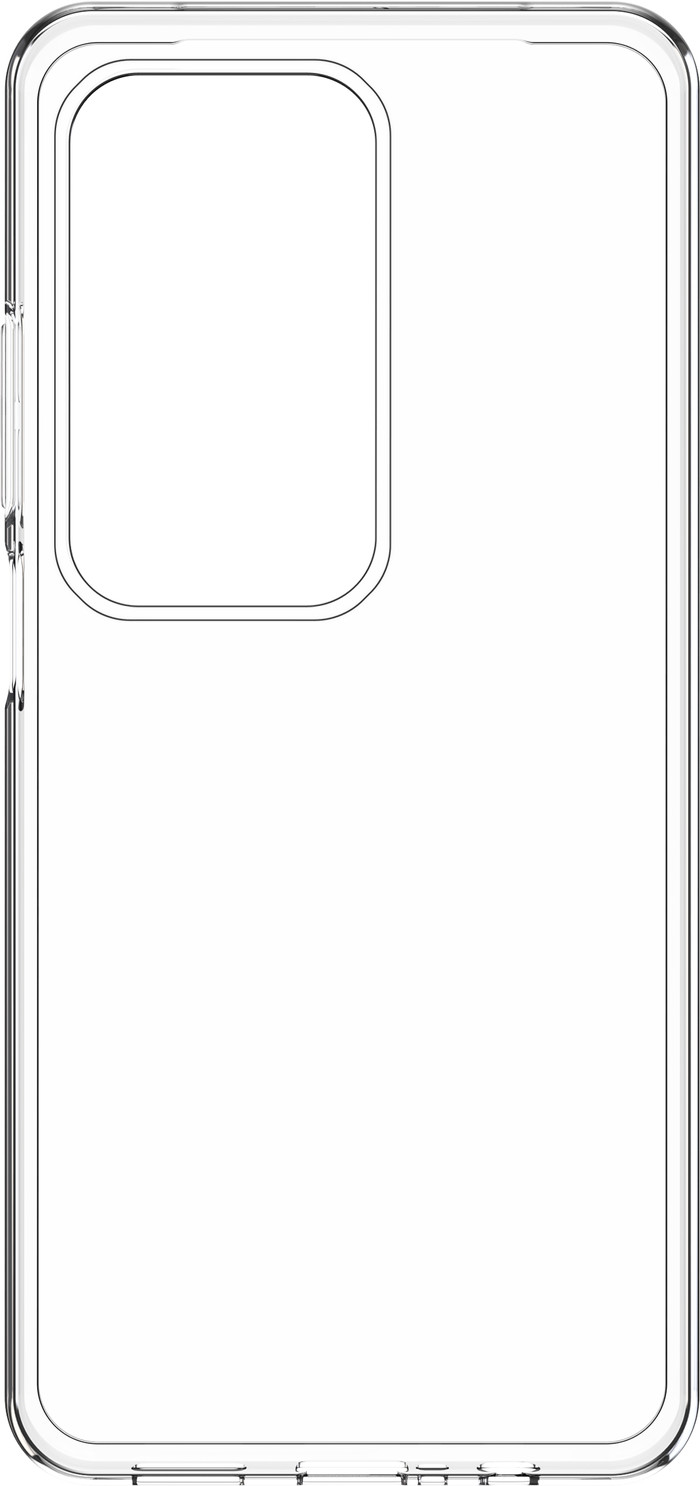 Just in Case Soft Design OPPO A80 5G Back Cover Transparent front
