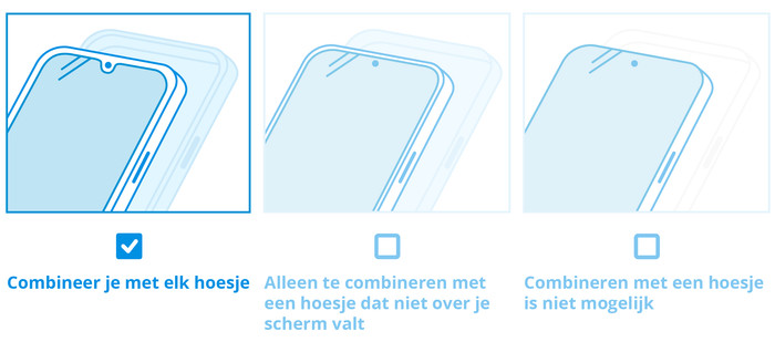 Just In Case Tempered Glass Oppo A40/A40m/A60 5G Screenprotector visual Coolblue 1