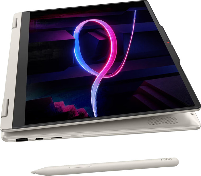 Lenovo Yoga 7 2-in-1 OLED Copilot+ PC 14IPH11 83TC008TMH bovenkant
