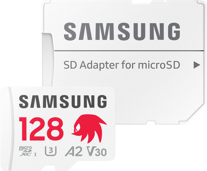 Samsung microSDXC PRO Plus 128GB Sonic the Hedgehog Main Image
