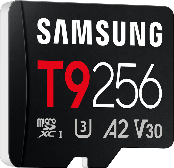 Samsung MicroSDXC T9 256GB 200MB/s voorkant