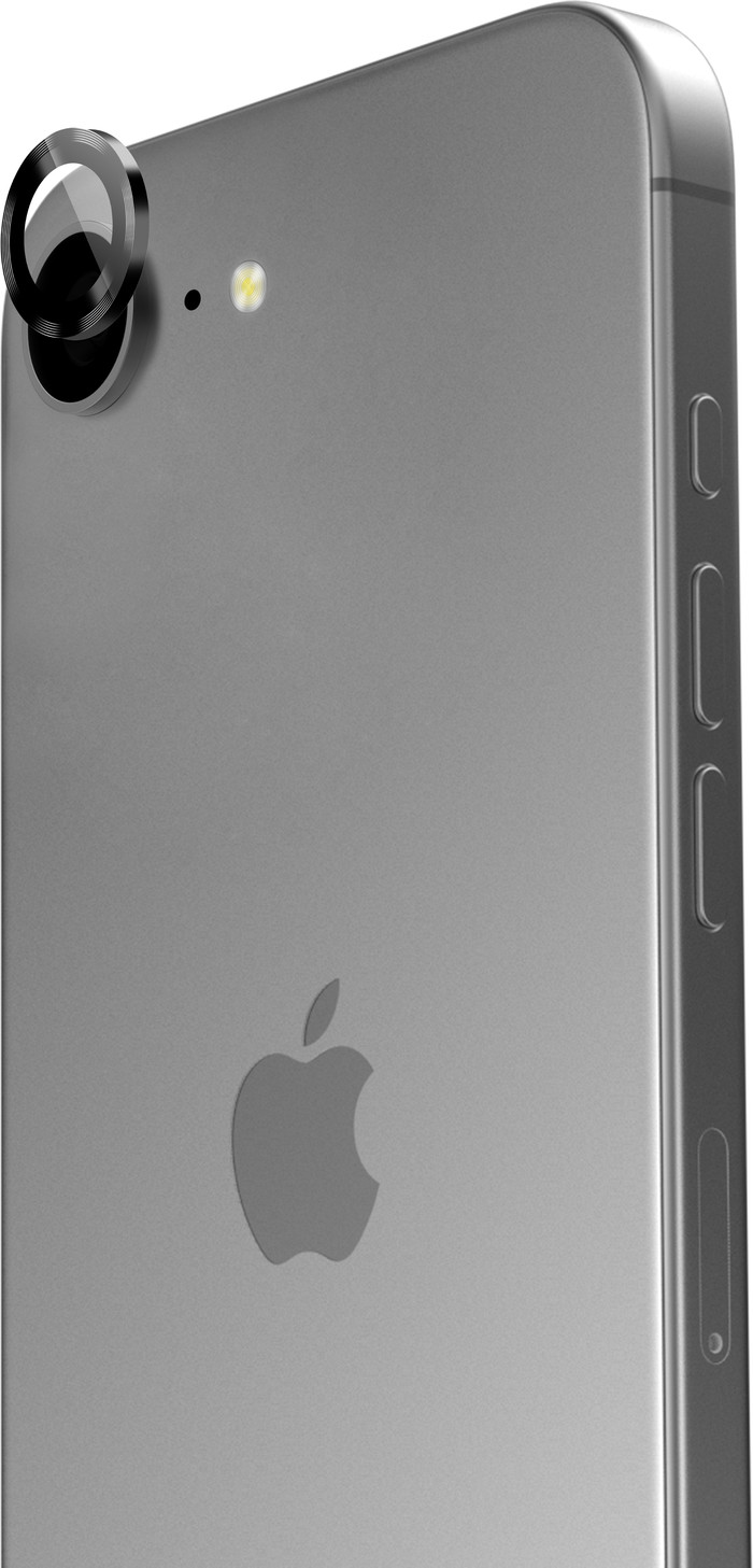 BlueBuilt iPhone 16e Camera Lens Protector Aluminium rechterkant