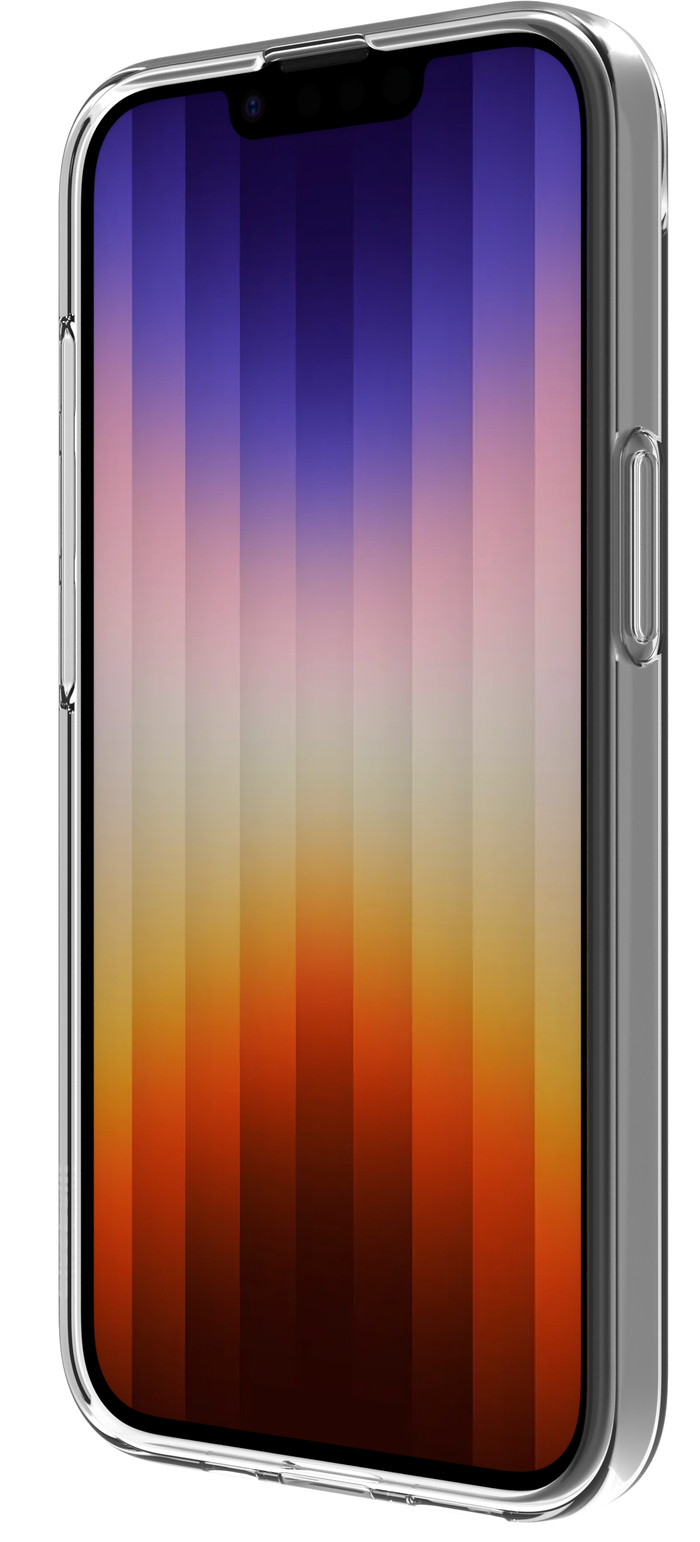 BlueBuilt iPhone 16e Back Cover Transparant voorkant