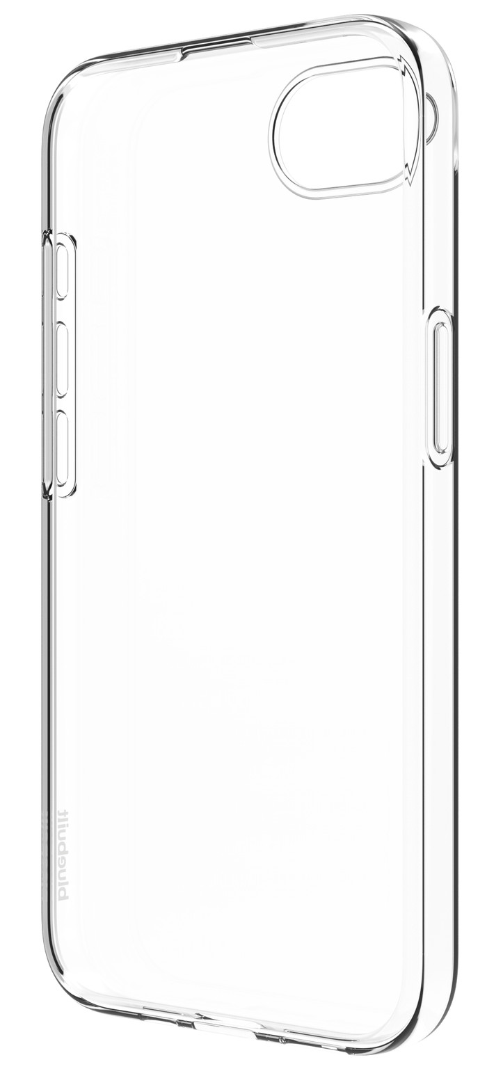 BlueBuilt iPhone 16e Back Cover Transparant voorkant