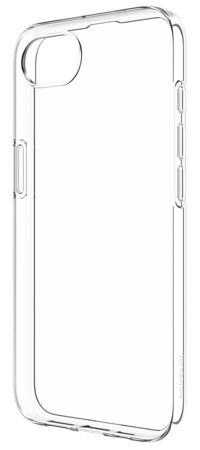 BlueBuilt iPhone 16e Back Cover Transparant voorkant