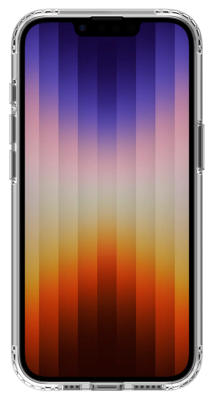 BlueBuilt Protective Back Cover iPhone 16e Transparent arrière