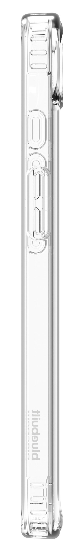 BlueBuilt Protective Back Cover iPhone 16e Transparent côté droit
