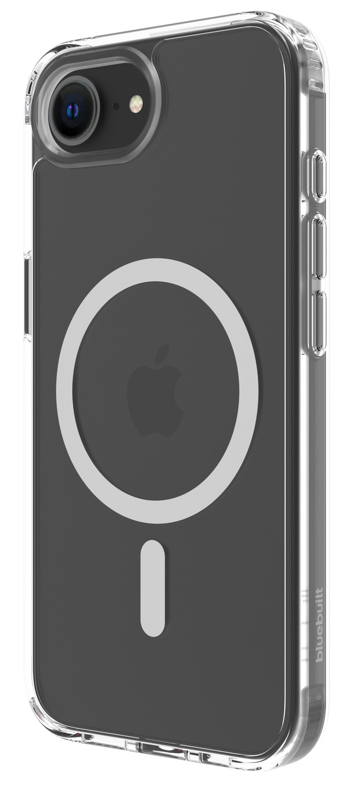 BlueBuilt Protective Back Cover met MagSafe iPhone 16e Transparant voorkant