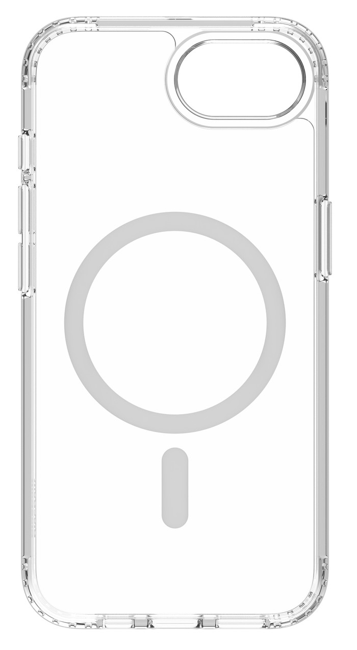 BlueBuilt Protective Back Cover met MagSafe iPhone 16e Transparant achterkant