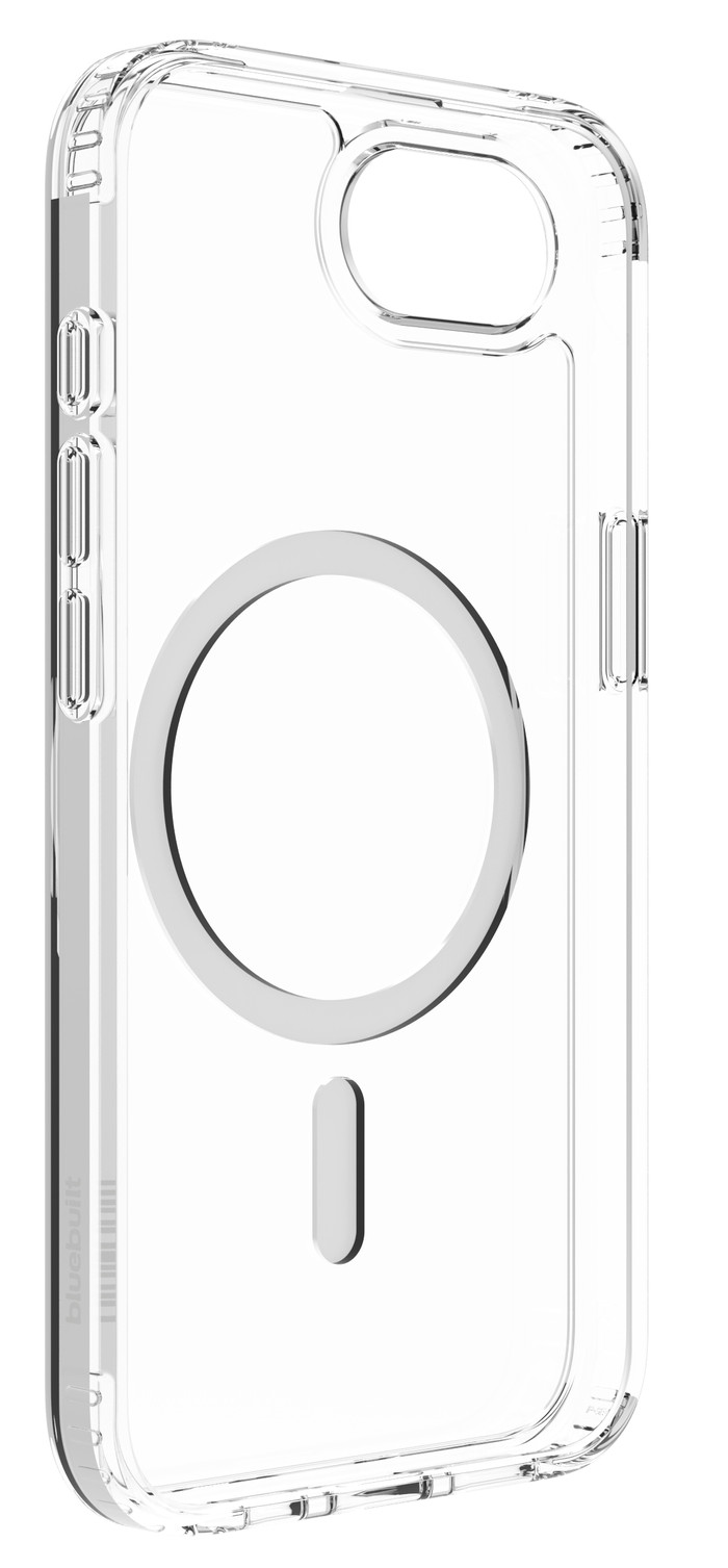 BlueBuilt Protective Back Cover met MagSafe iPhone 16e Transparant achterkant