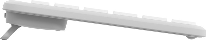 Logitech Signature Slim K950 Draadloos Toetsenbord Qwerty Wit linkerkant