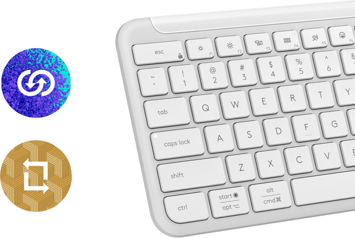 Logitech Signature Slim K950 Draadloos Toetsenbord Qwerty Wit visual leverancier