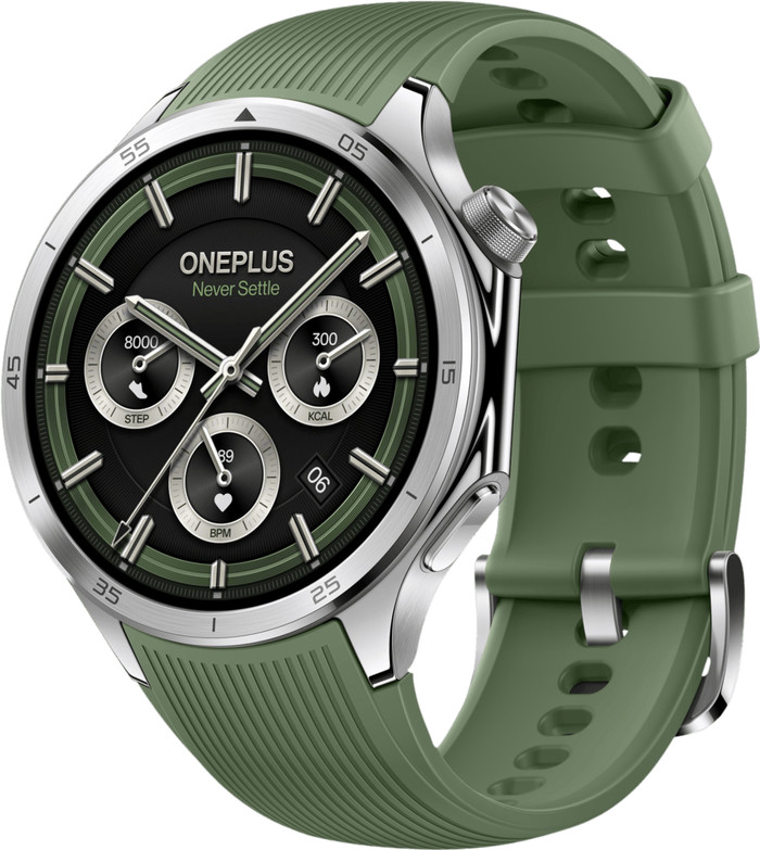 OnePlus Watch 3 Silver/Green Main Image