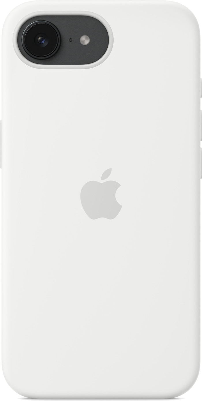 Apple iPhone 16e Back Cover Wit voorkant