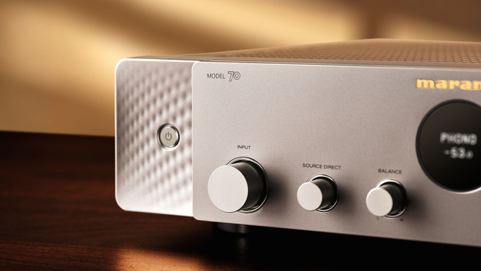Marantz MODEL 70 Zilver product in gebruik