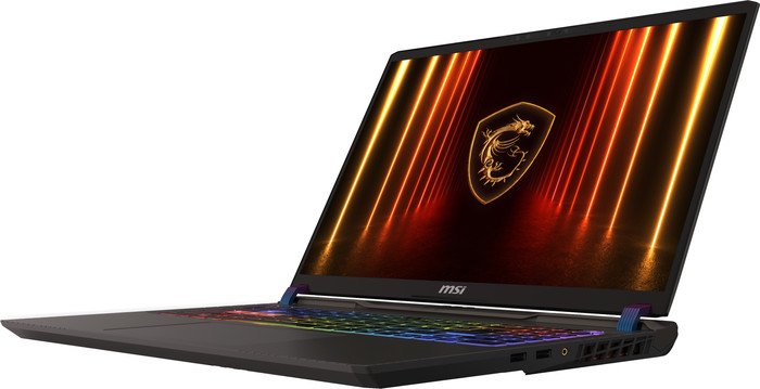 MSI Vector 16 HX AI A2XWHG-202BE Azerty rechterkant