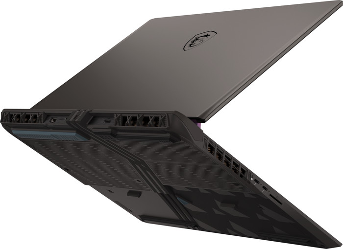 MSI Vector 16 HX AI A2XWHG-202BE Azerty achterkant