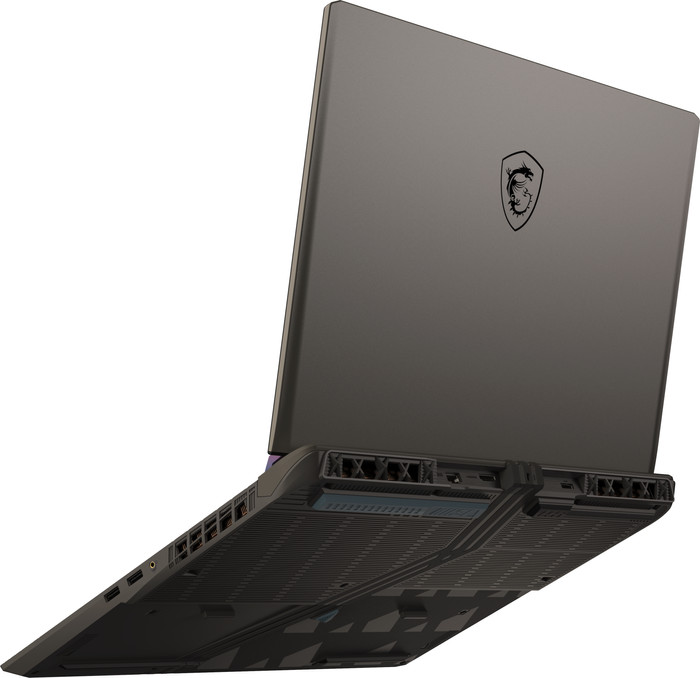 MSI Vector 16 HX AI A2XWHG-202BE Azerty achterkant