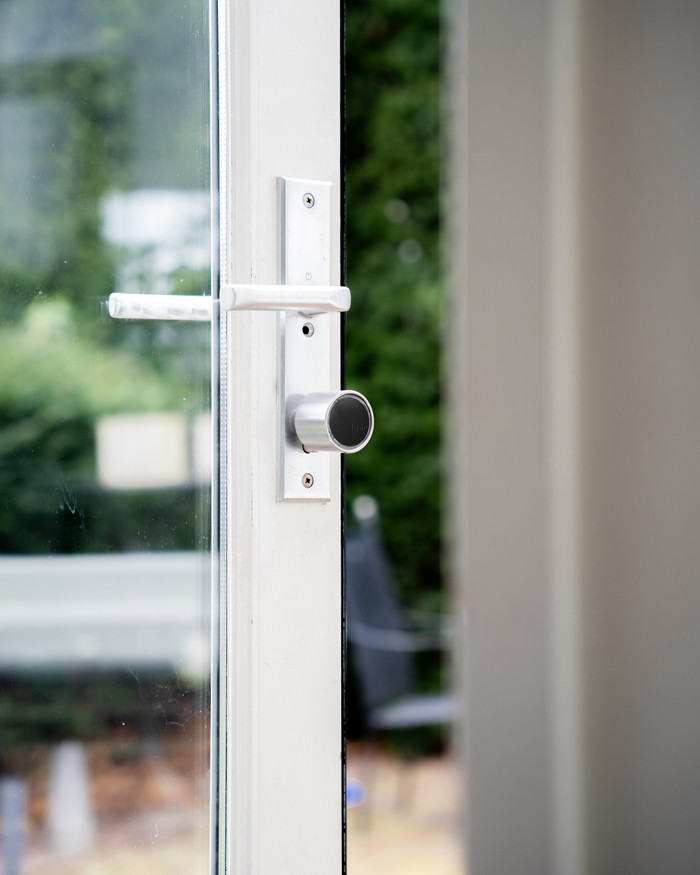 Bold Elite Smart Lock SX35 Zilver product in gebruik