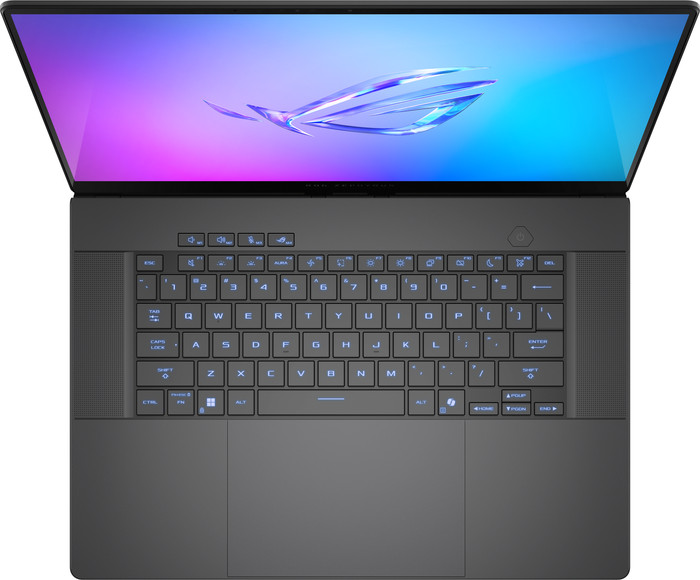 ASUS ROG Zephyrus G16 OLED GU605CX-QR106W bovenkant