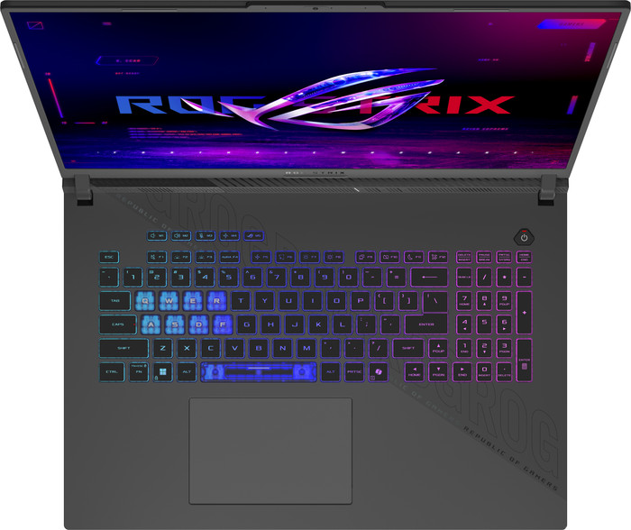 ASUS ROG Strix G18 G815LW-S9076W bovenkant