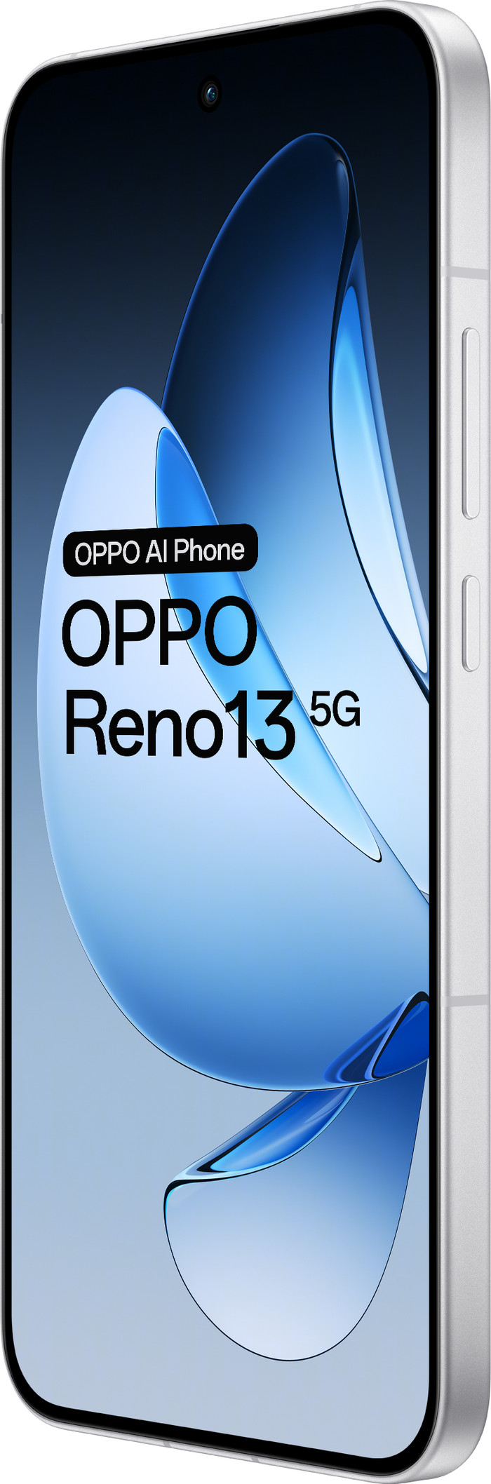 OPPO Reno13 256GB Wit 5G rechterkant
