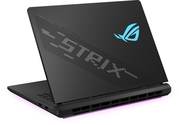 ASUS ROG Strix SCAR 16 OLED G835LX-SA008W achterkant