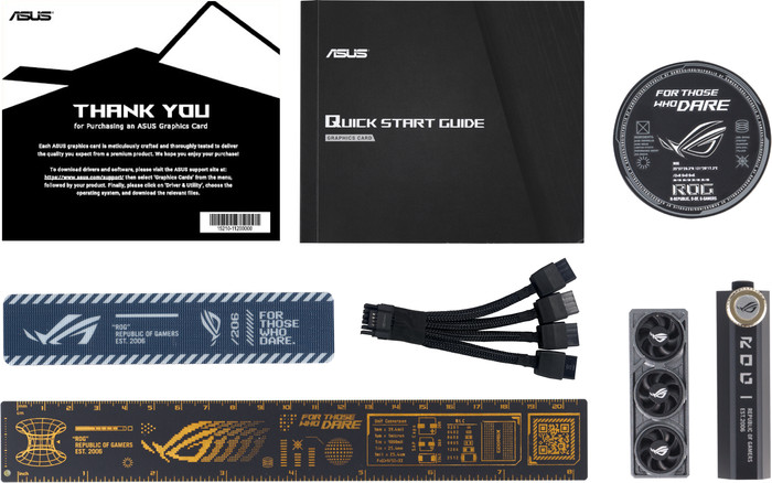 ASUS ROG Astral LC GeForce RTX 5090 OC 32GB accessoire