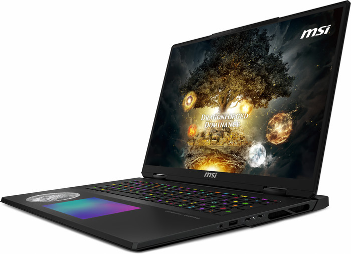 MSI Titan 18 HX Dragon Edition Norse Myth A2XWJG-405NL rechterkant