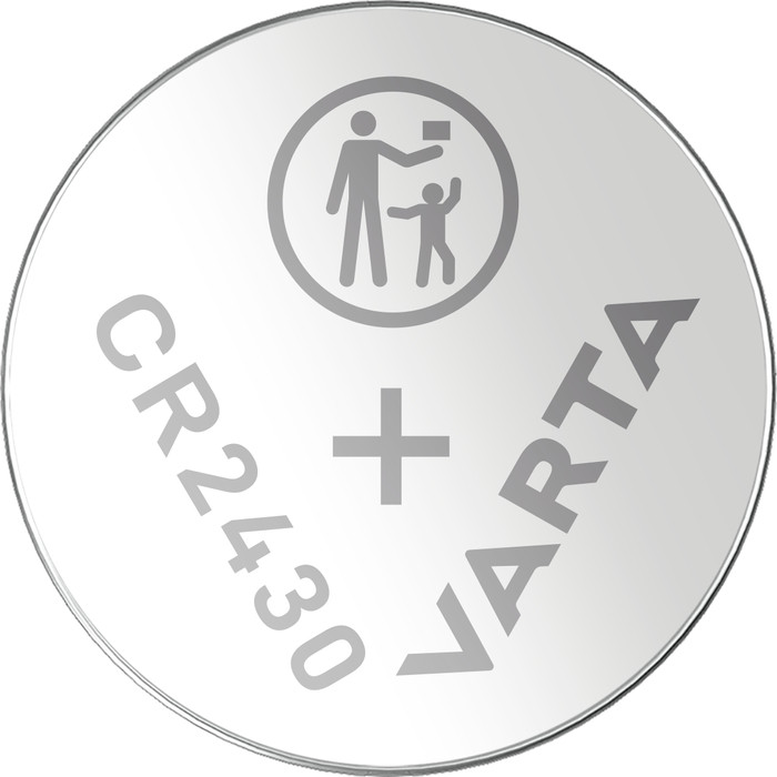 Varta Lithium Coin CR2430 BLI 2 stuks voorkant