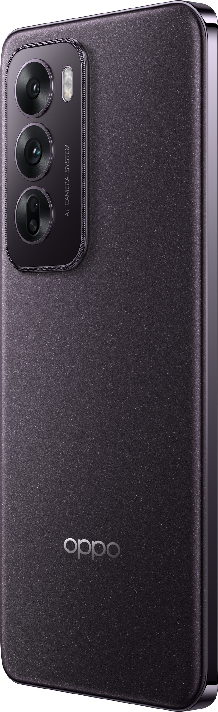 OPPO Reno12 256GB Zwart 5G linkerkant