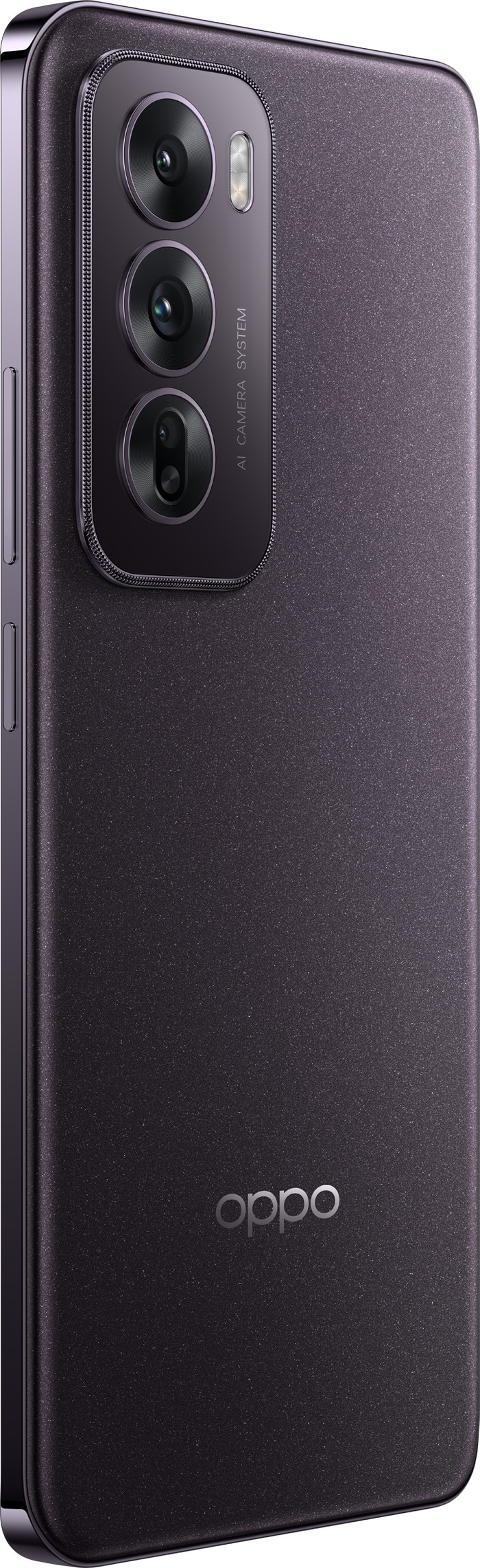 OPPO Reno12 256GB Zwart 5G rechterkant