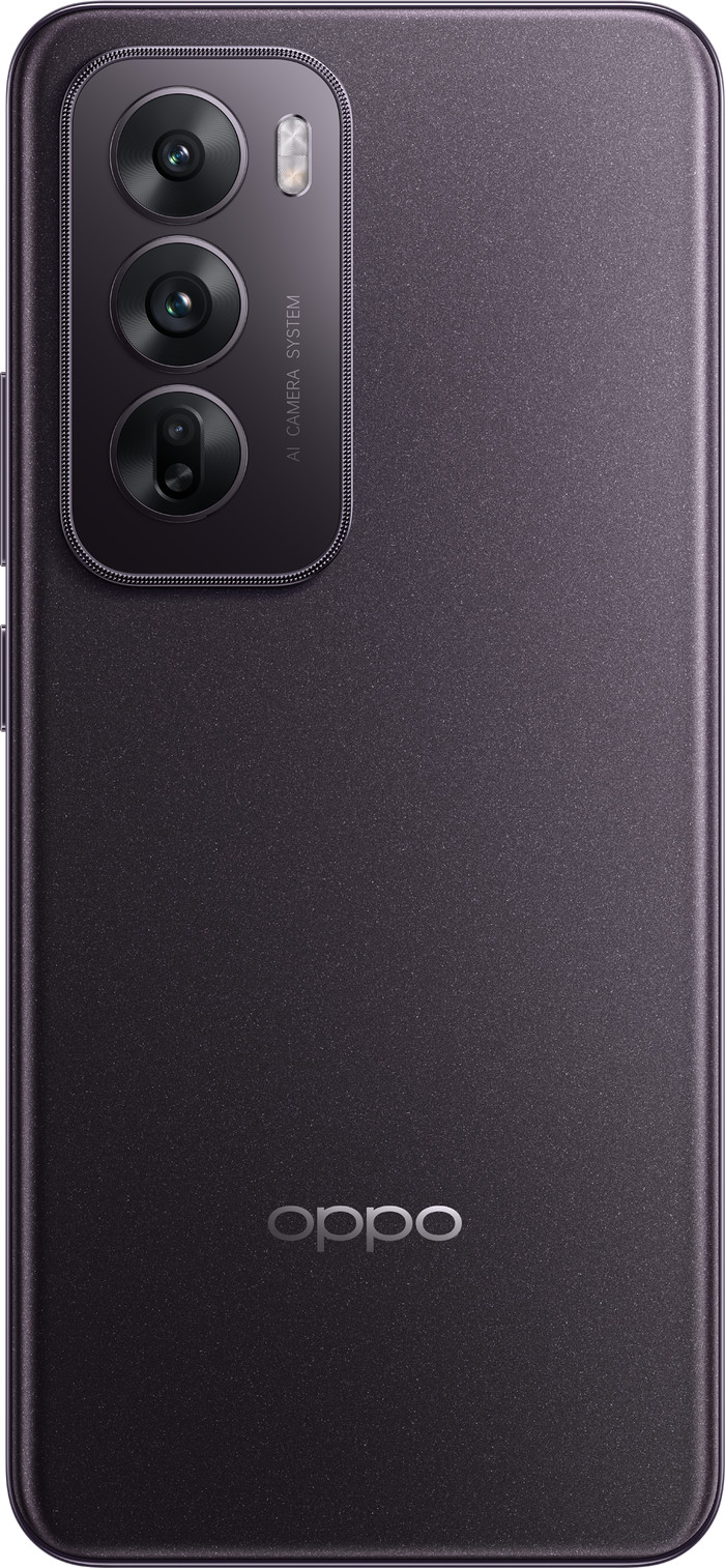 OPPO Reno12 256GB Zwart 5G achterkant