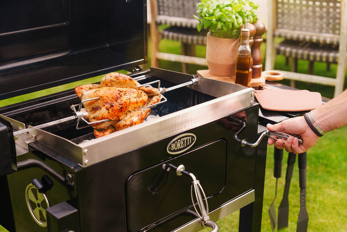 Boretti Draaispit Carbone product in gebruik