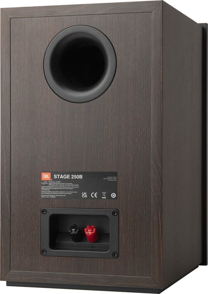 JBL Stage 250B Zwart achterkant