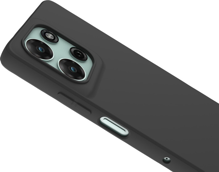 Just in Case Soft Design Motorola Moto G15/ G15 Power Back Cover Zwart rechterkant