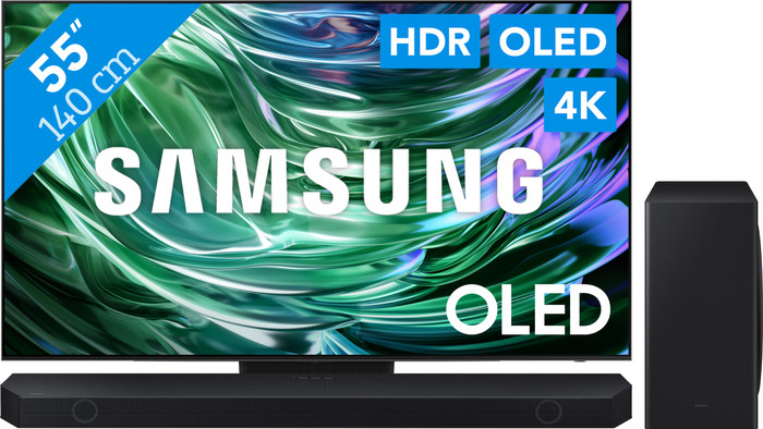 Samsung OLED 4K 55S93D (2024) + Samsung HW-Q800D (2024) Main Image