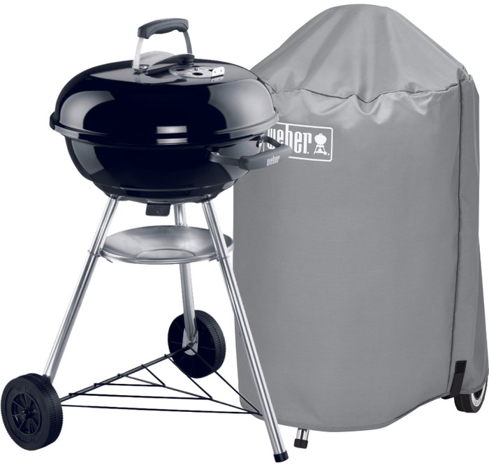 Weber Compact Kettle 47 cm + Weber Barbecuehoes 47 cm Main Image