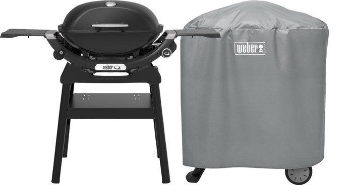 Weber Q2200N met Onderstel + Weber Barbecuehoes Q1000/2000 Main Image