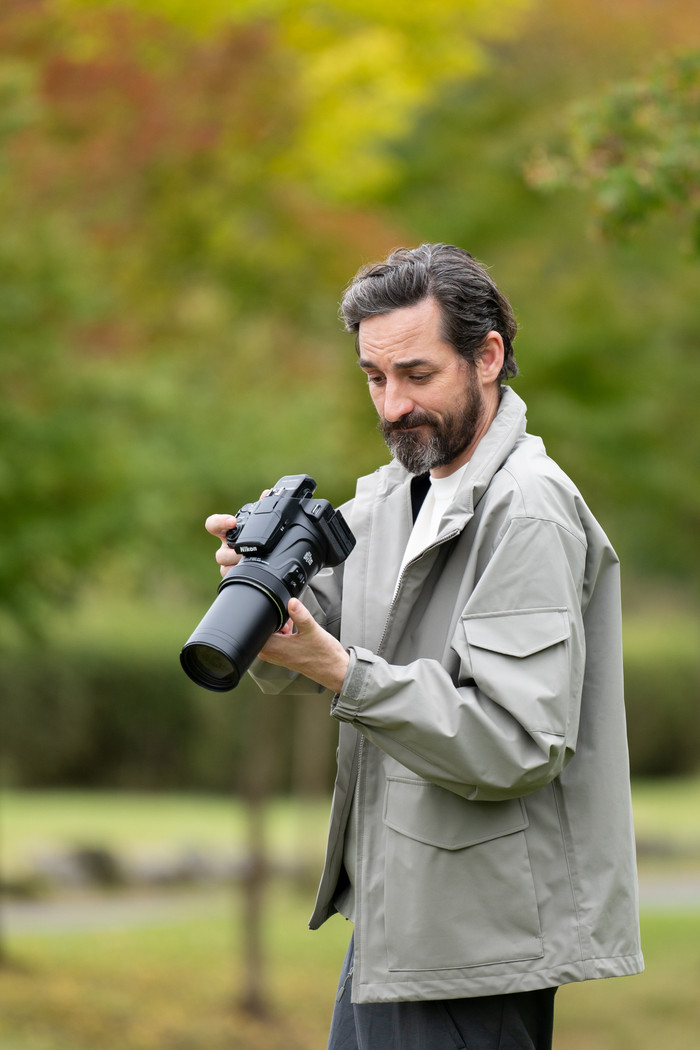 Nikon Coolpix P1100 product in gebruik