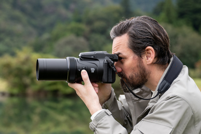 Nikon Coolpix P1100 product in gebruik