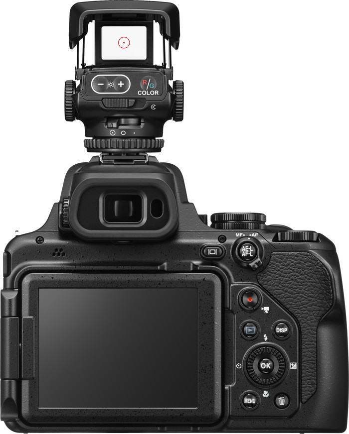 Nikon Coolpix P1100 achterkant