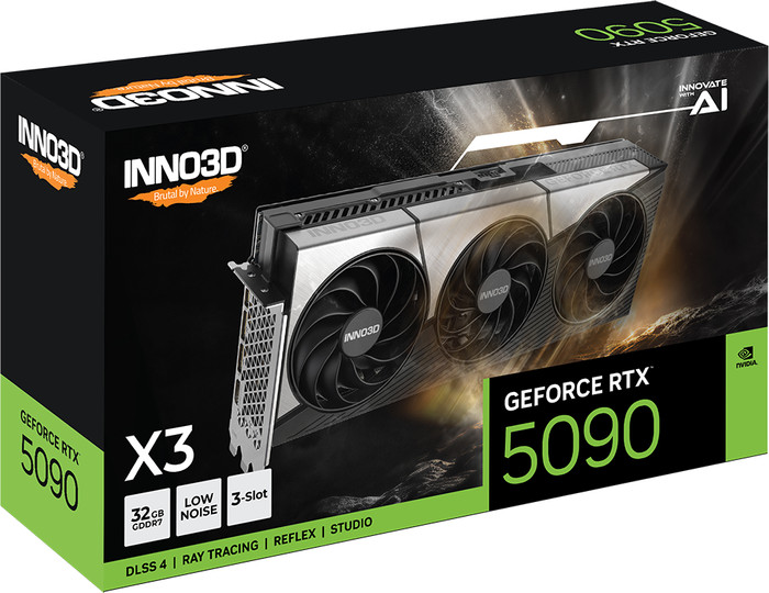 INNO3D GeForce RTX 5090 X3 32GB verpakking