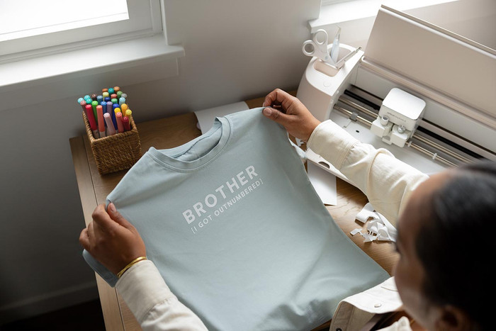 Cricut Explore 4 Startersbundel product in gebruik