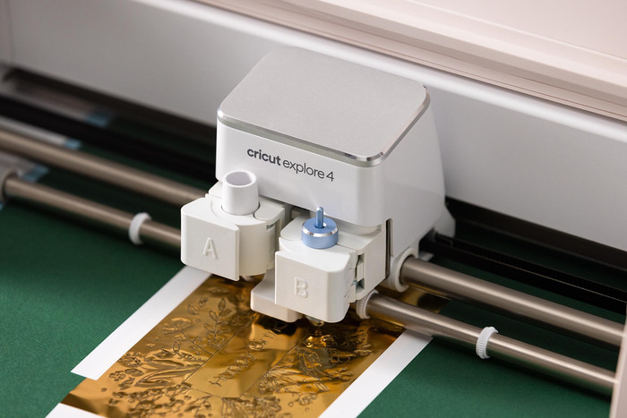 Cricut Explore 4 Startersbundel product in gebruik