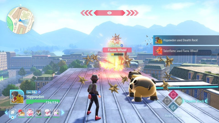 Pokémon Legends Z-A Nintendo Switch 2 visual leverancier