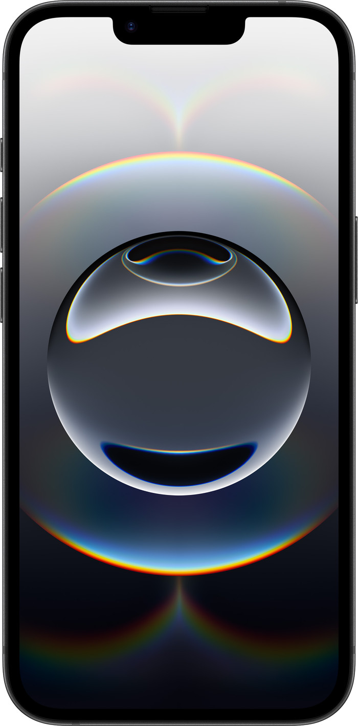 Apple iPhone 16e 128GB Zwart voorkant